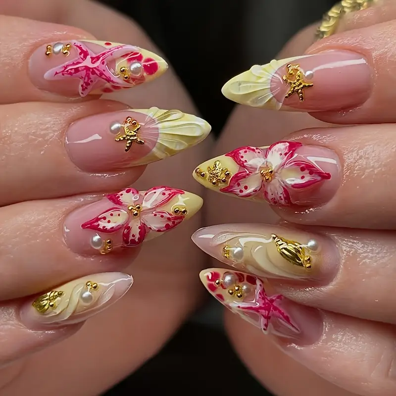 Summer Festival 3D Nails: How to Wear Bold Art